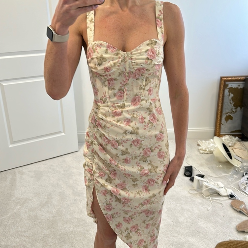 Floral print dress SHEIN